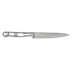 ** Bolster - Utility Blank with Bolster & Skeletonized Handle - 9.5"  OAL - Satin