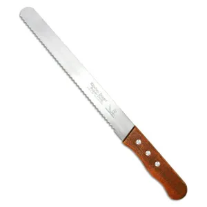 10 inch Bread Knife Serrated Knife Sharp Wavy Edge