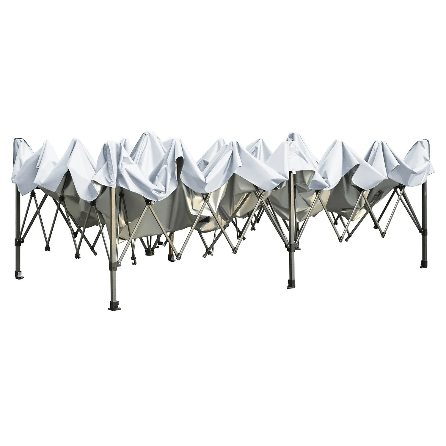 10x20 Heavy Duty Pop Up Canopy with Removable Sidewalls,Wedding Party