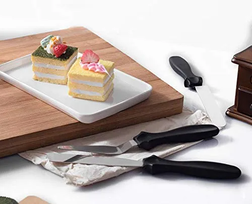 1126 Multi-function Cake Icing Spatula Knife - Set of 3 Pieces