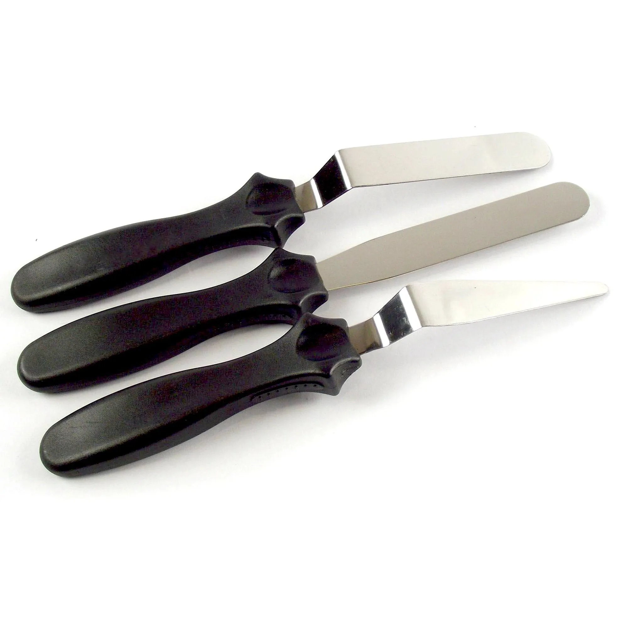 1126 Multi-function Cake Icing Spatula Knife - Set of 3 Pieces