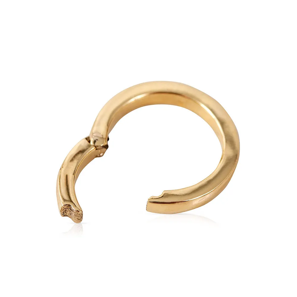 14K YELLOW GOLD CIRCLE CONNECTOR