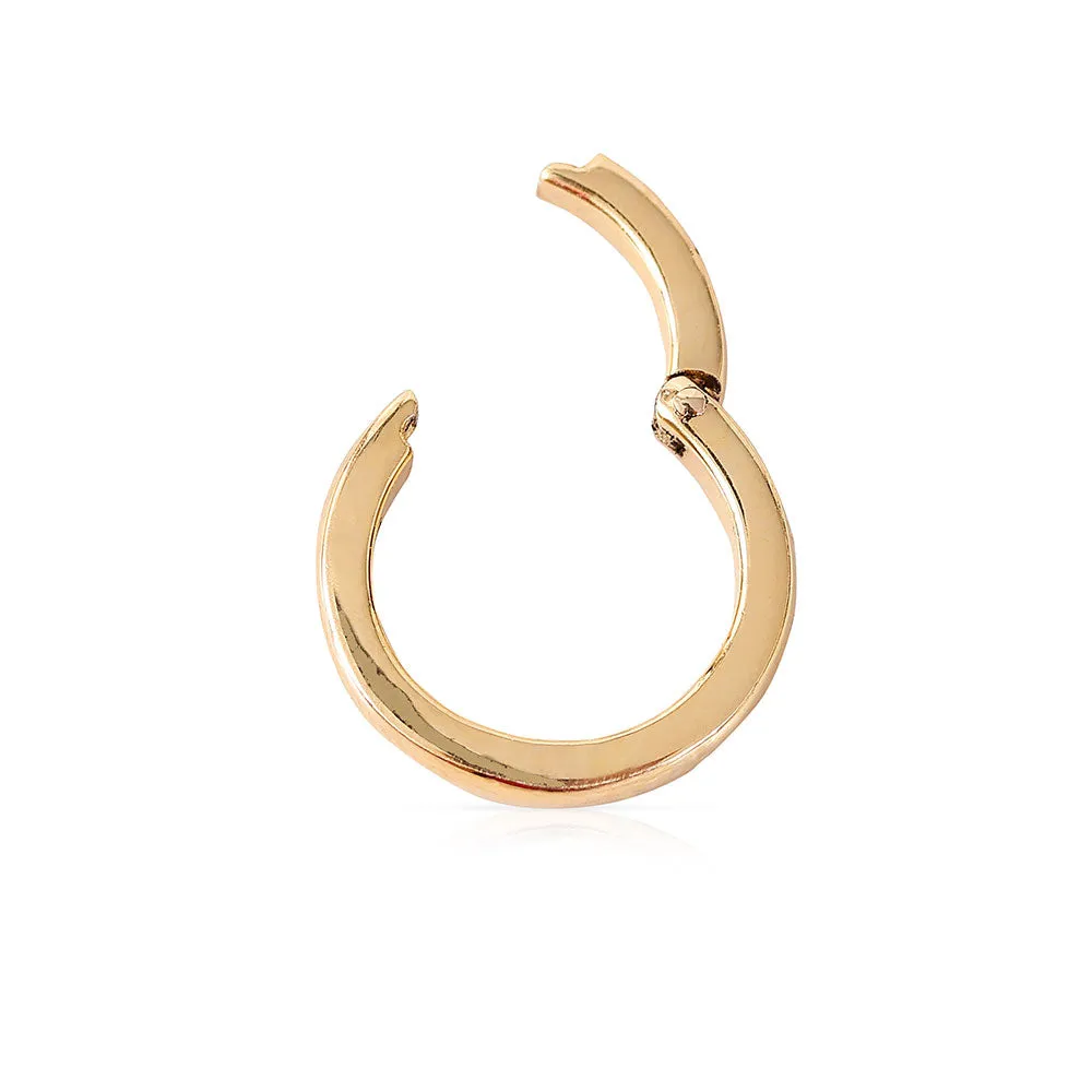 14K YELLOW GOLD CIRCLE CONNECTOR