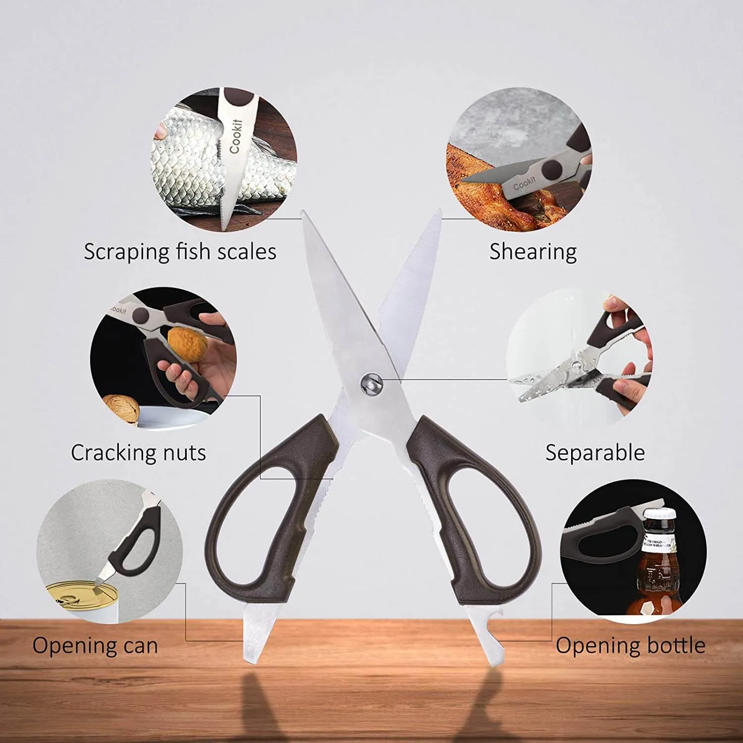 15 Piece Stainless Steel Knife Set