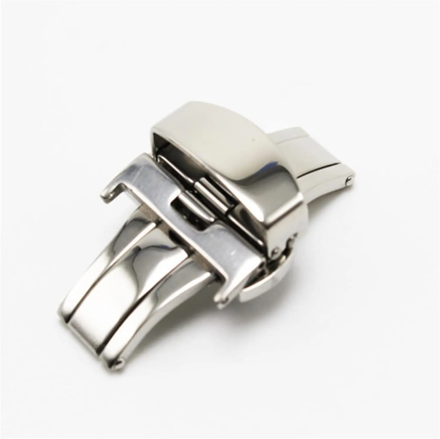 16 Mm 18 Mm 20 Mm Double Push Butterfly Buckle Folding Clasp High-end Quick Release Strap Accessories Compatible With Omega Compatible With Seamaster Table buckle