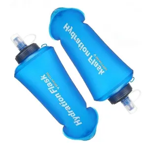 2 Packs Soft Hydration Flask,collapsible Water Bottles For Running Hiking Cyclin
