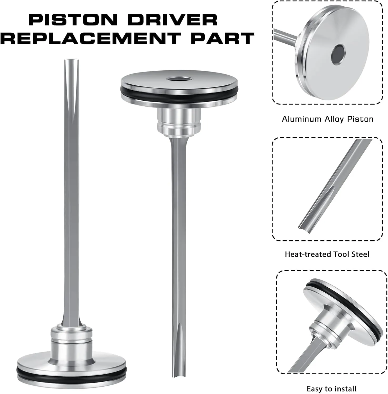 3 PACK EAGLEGGO 877-323 Piston Driver for Hitachi Framing Nailer for NR83A, NR83A2, NR83A2(S) framing strip nailers Replace 885915 877323 SP 877-323 SP 885-915