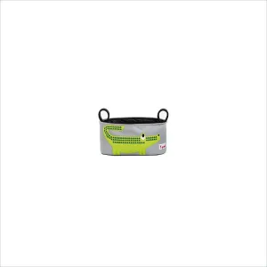3 Sprouts Stroller Organizer in Green Crocodile