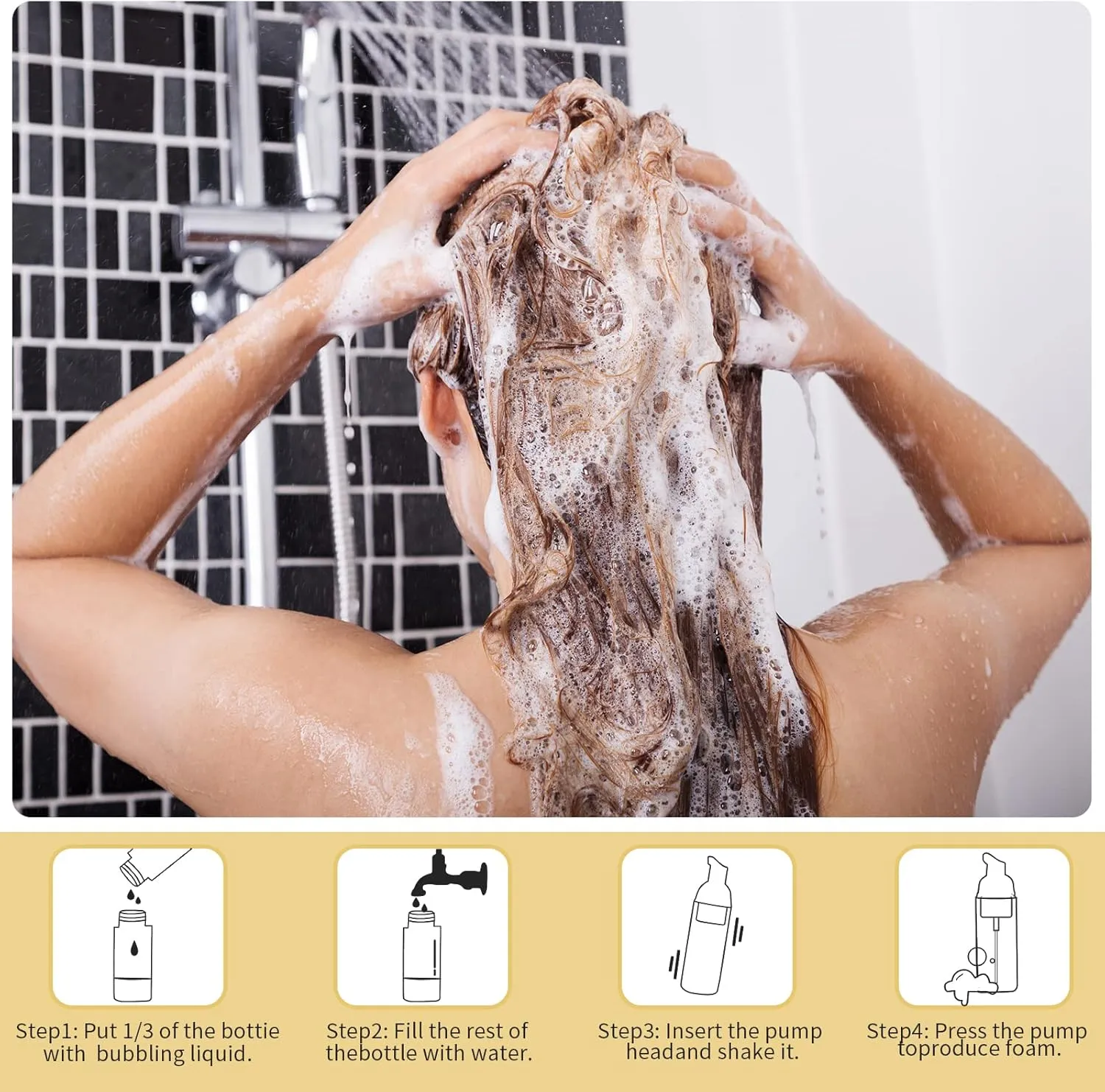 30 PCS 60ml/2oz BPA Free Empty Bottle Travel Soap Bottle, Small Spray Bottle Reusable Travel Spray Bottle Leakproof Foam Pump Bottle Easy To Carry Suitable For Shampoo Shower Gel Cosmetics