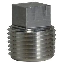 3/4 Aluminum Square Head Plug