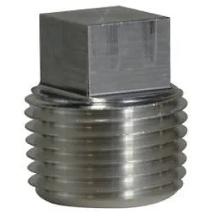 3/4 Aluminum Square Head Plug
