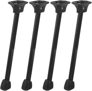 4 Pcs Table Folding Legs Coffee Metal Fittings Kitchen Travel Adjustable Desk Foldable Laptop Coffee Table