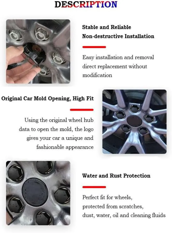 4pcs Car Wheel Hub Center Caps Cover for BBS 65MM Wheel Metal Emblem Badge Logo Rims Center Cap Covers Exterior Decorations Accessories,D Style