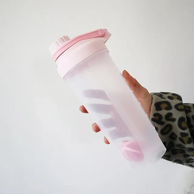 550/700ml Protein Shaker Bottle BPA Free
