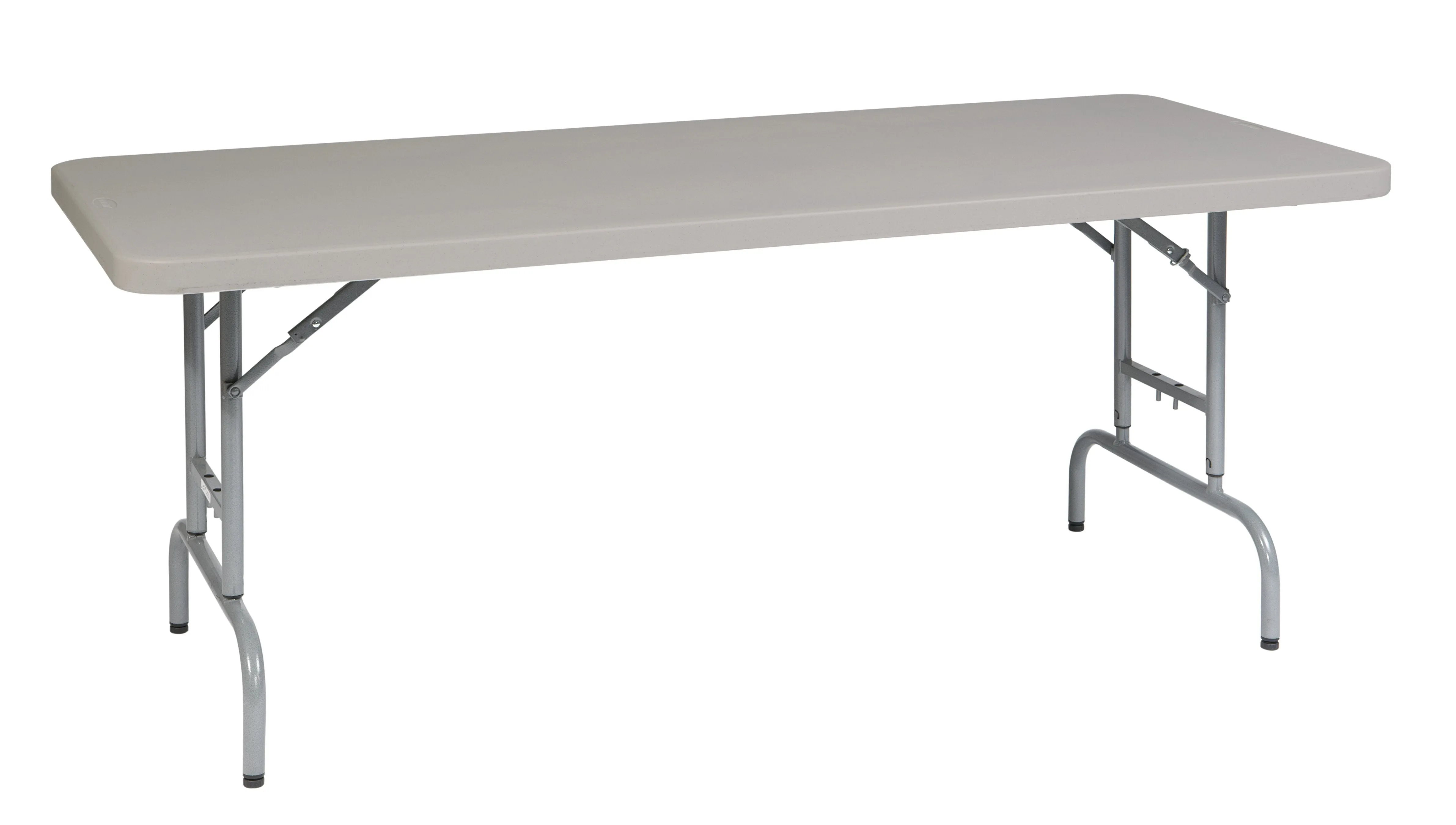 6' Height Adjustable Resin Multi Purpose Table