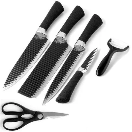 6 Pcs Knife Set