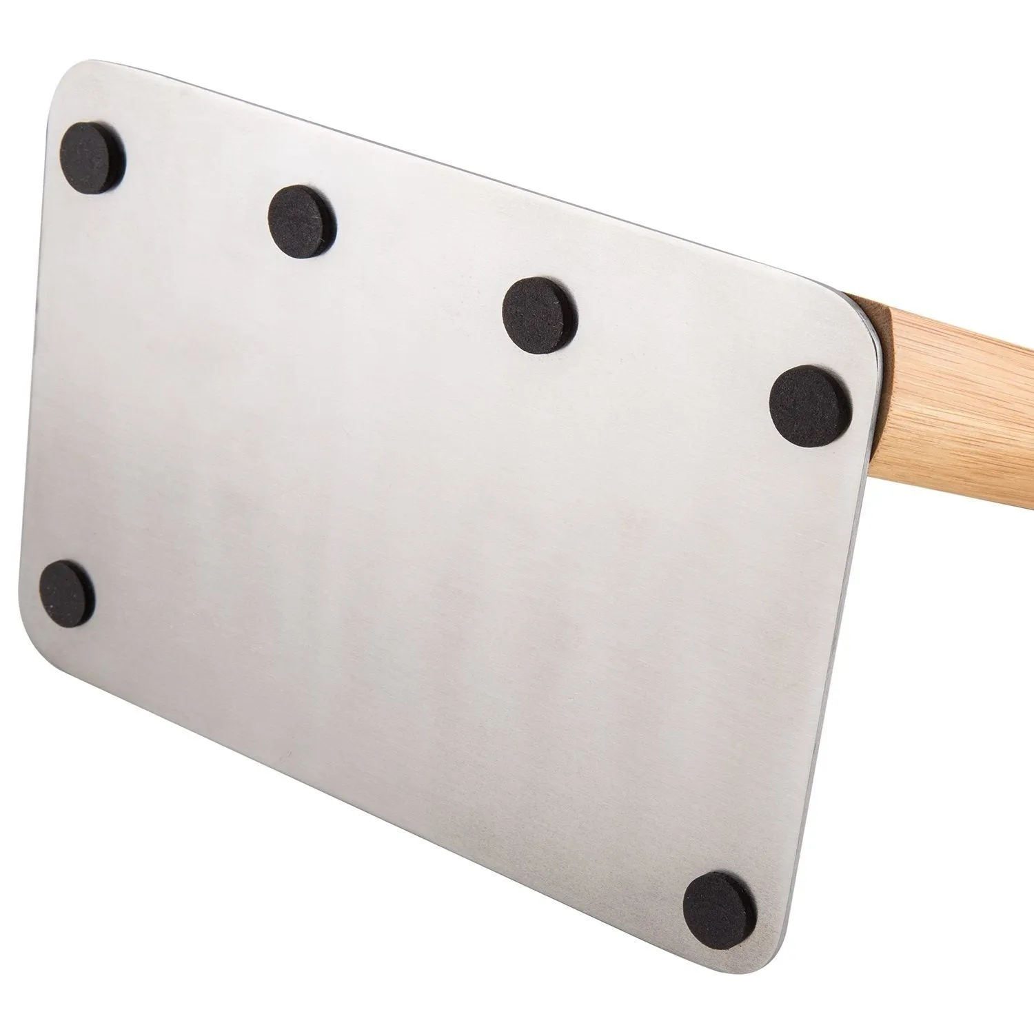 6-Piece: Zenware German Stainless Steel Kitchen Knives Set with Bamboo Magnetic Block