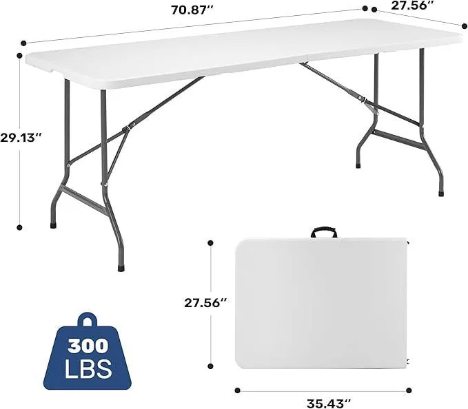 6ft Folding Table
