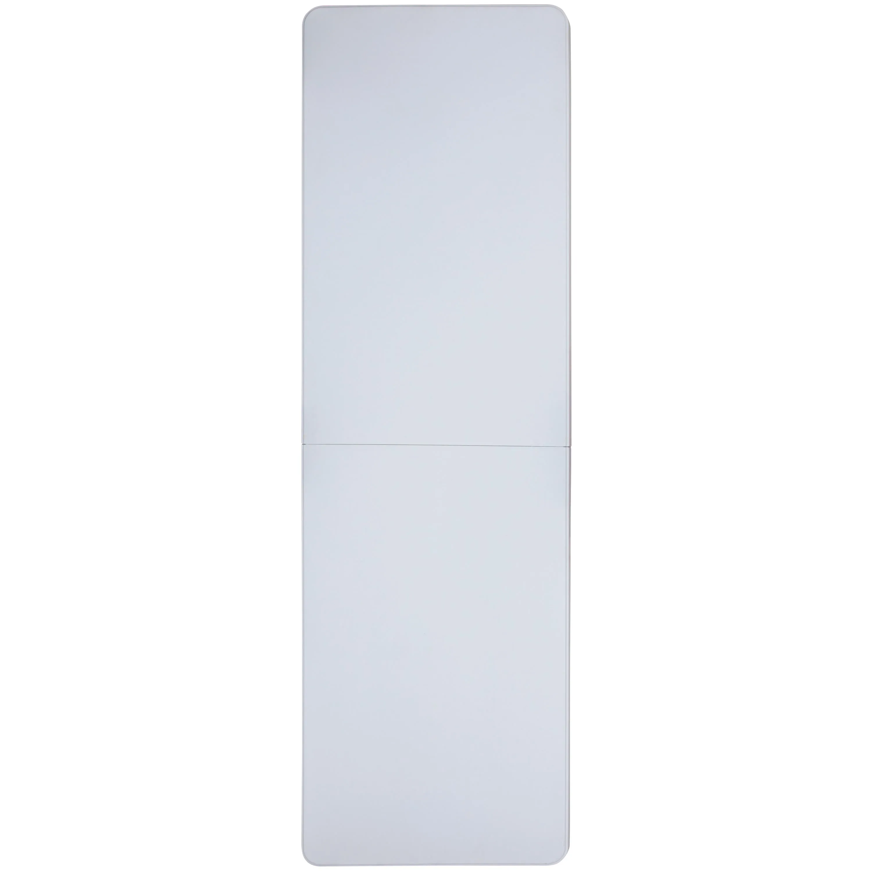 8-Foot Height Adjustable Bi-Fold Plastic Banquet and Event Folding Table with Carrying Handle