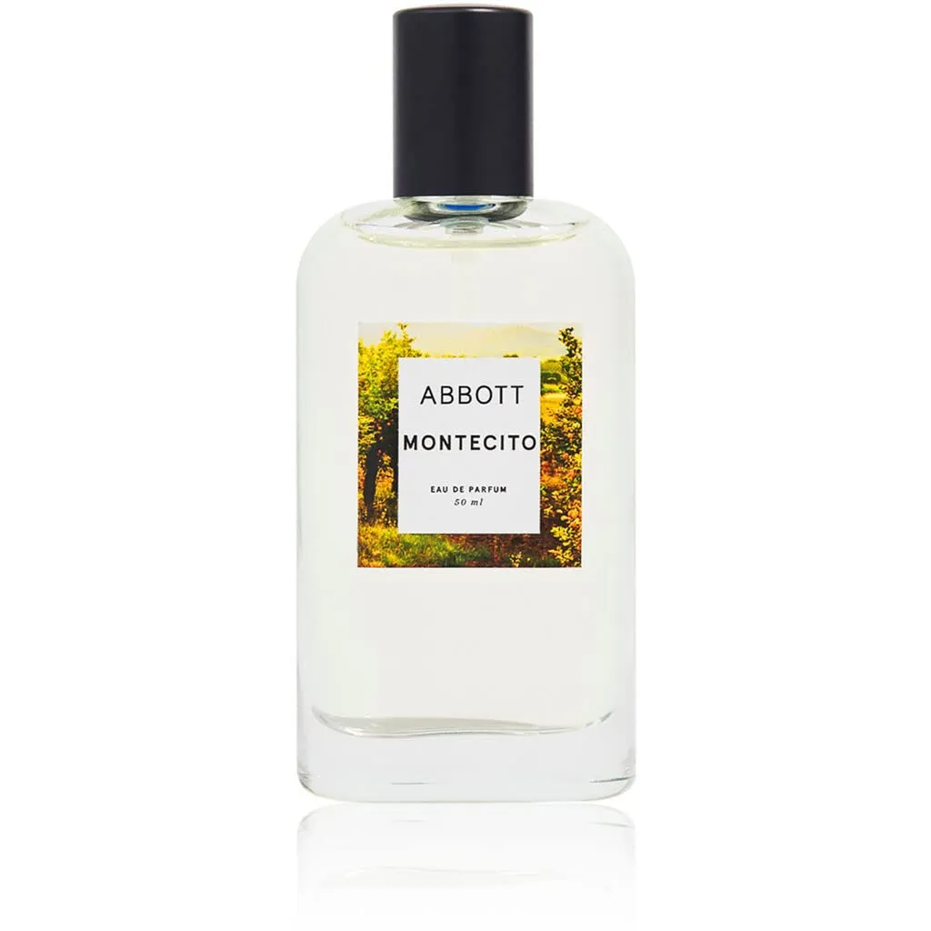 Abbott Montecito Eau de Parfum - Clean Perfume for Men & Women, Notes of Grapefruit, Jasmine & Vetiver, Long Lasting, Vegan, Paraben-Free, Cruelty-Free, 50ml