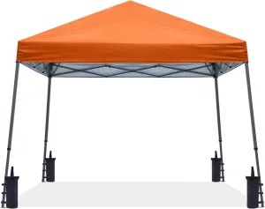 ABCCANOPY Stable Pop up Outdoor Canopy Tent, Orange