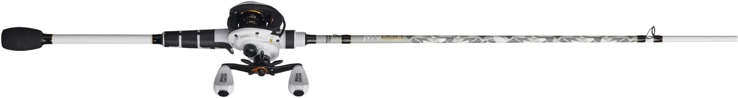 Abu Garcia Pro Max & Max Pro Low Profile Baitcast Reel and Fishing Rod Combo