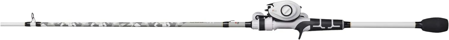 Abu Garcia Pro Max & Max Pro Low Profile Baitcast Reel and Fishing Rod Combo