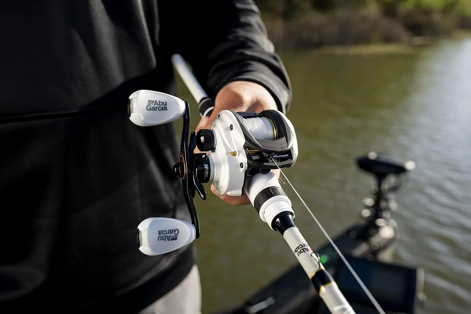 Abu Garcia Pro Max & Max Pro Low Profile Baitcast Reel and Fishing Rod Combo
