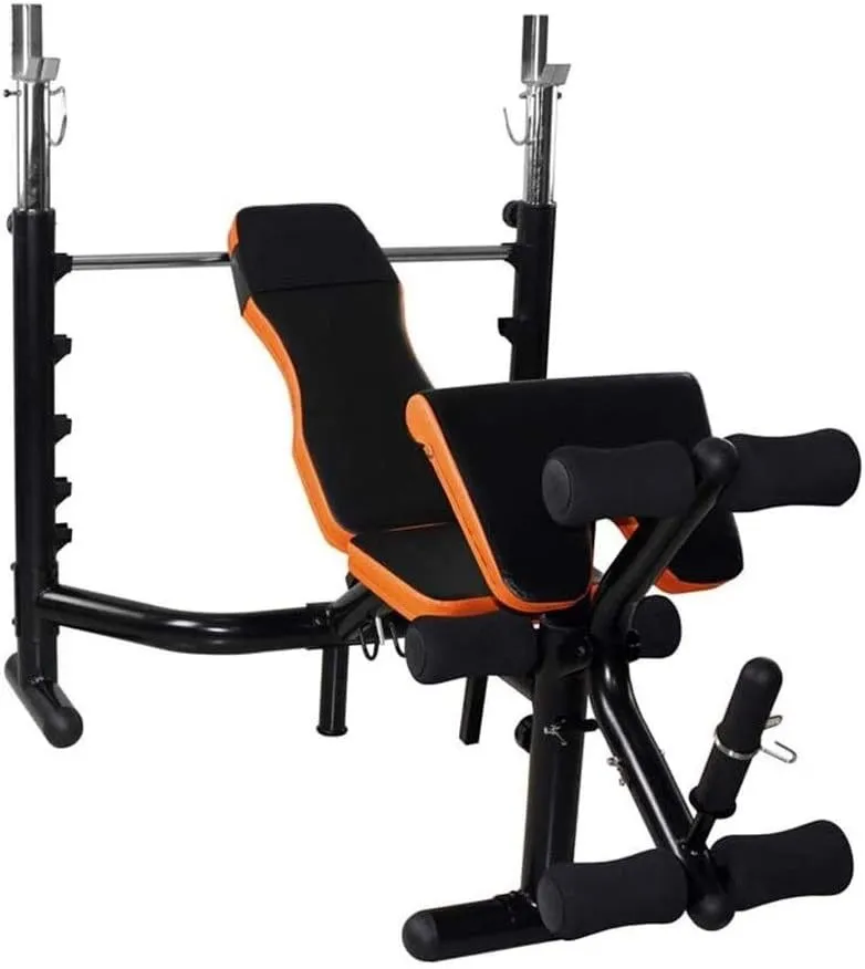 Adjustable Benches Folding Weight Table Multifunctional Bench Press Weight Bench Barbell Rack