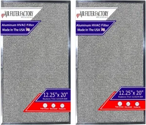 Air Filter Factory Replacement For Trion 123324‐004, 123324004, TRN123324004 Aluminum Furnace HVAC Pre/Post Filters 2-Pack