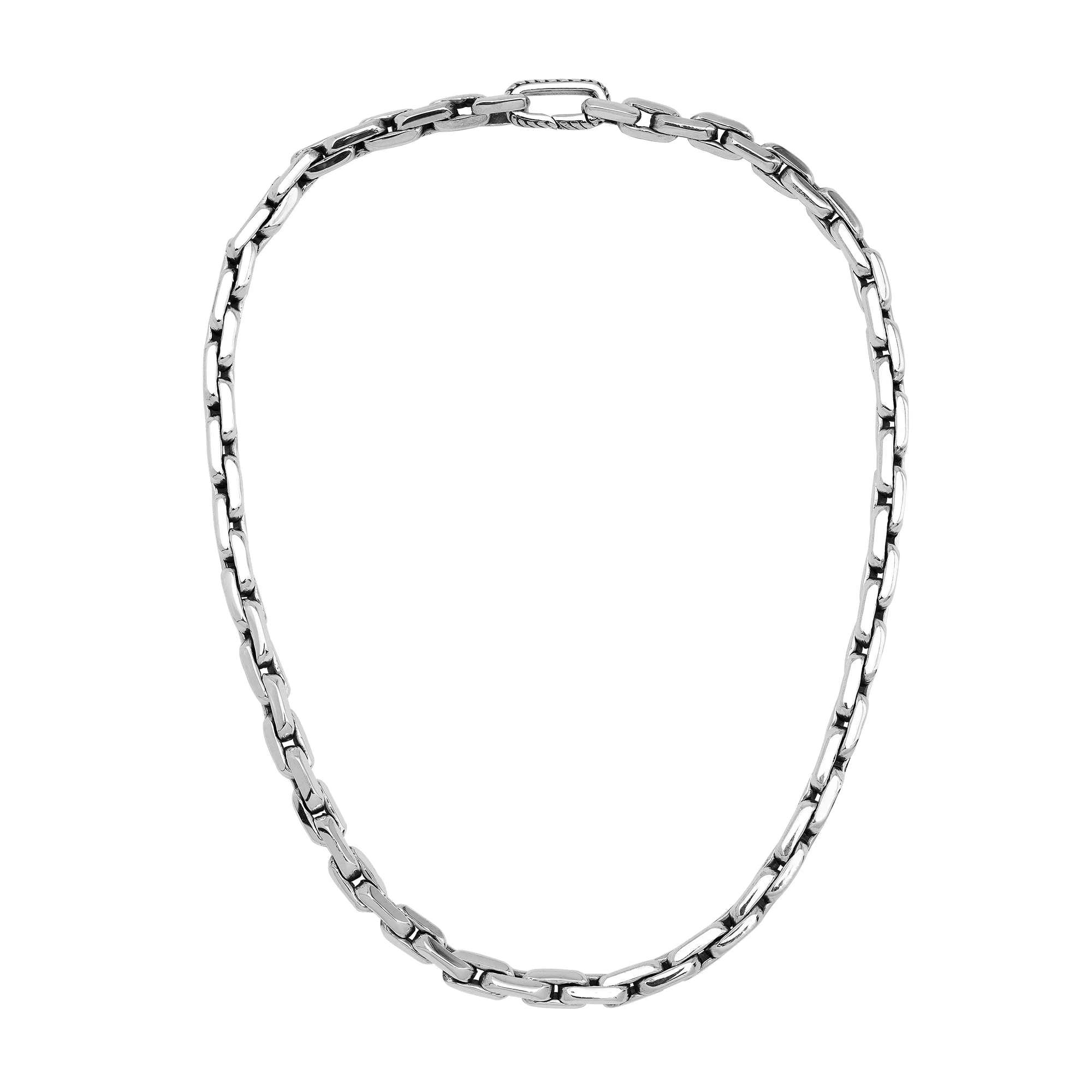 AN-1280-S Bali Hand Crafted Sterling Silver Chain