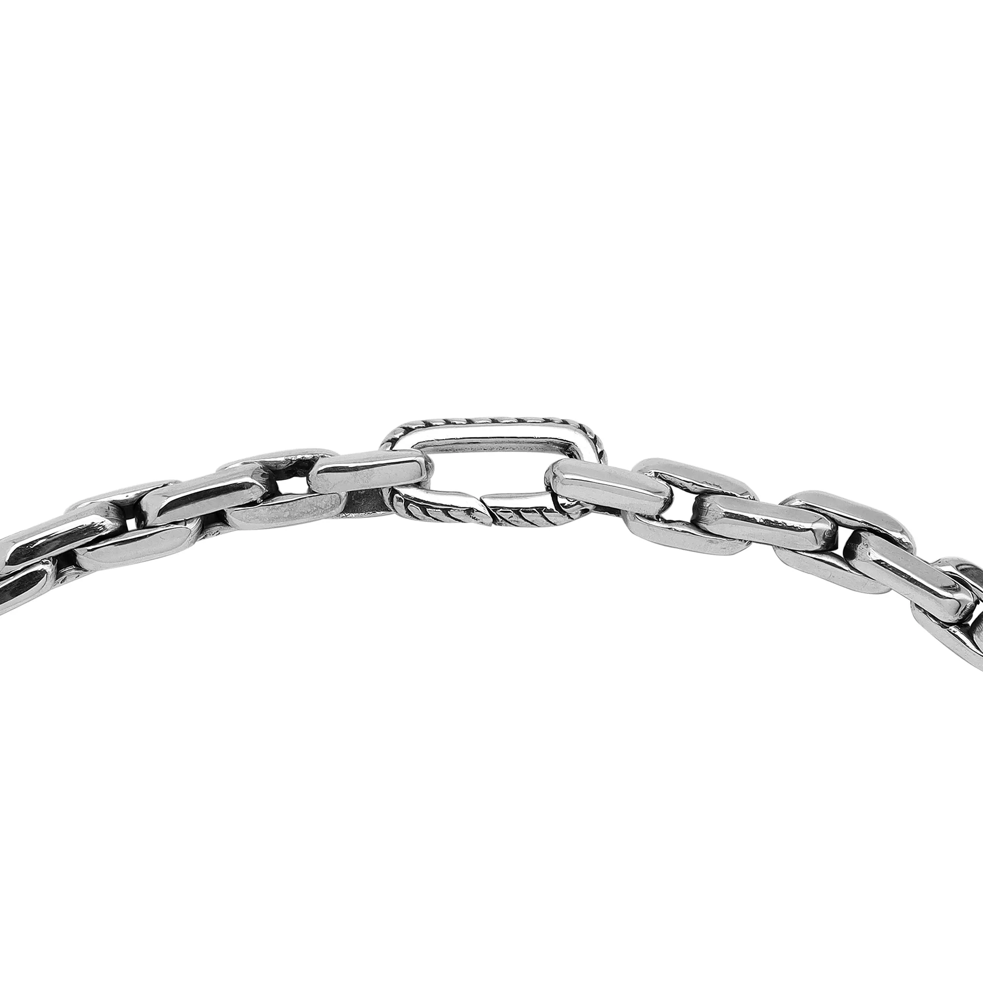 AN-1280-S Bali Hand Crafted Sterling Silver Chain