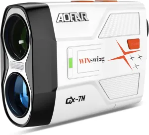 AOFAR GX-7N Golf Rangefinder with Continuous Scan, Slope and Angle Switch Button with Indicator, Flag-Lock with Pulse and Scan for Closer Target, 800 Yards, High-Precision, Waterproof for Tournament