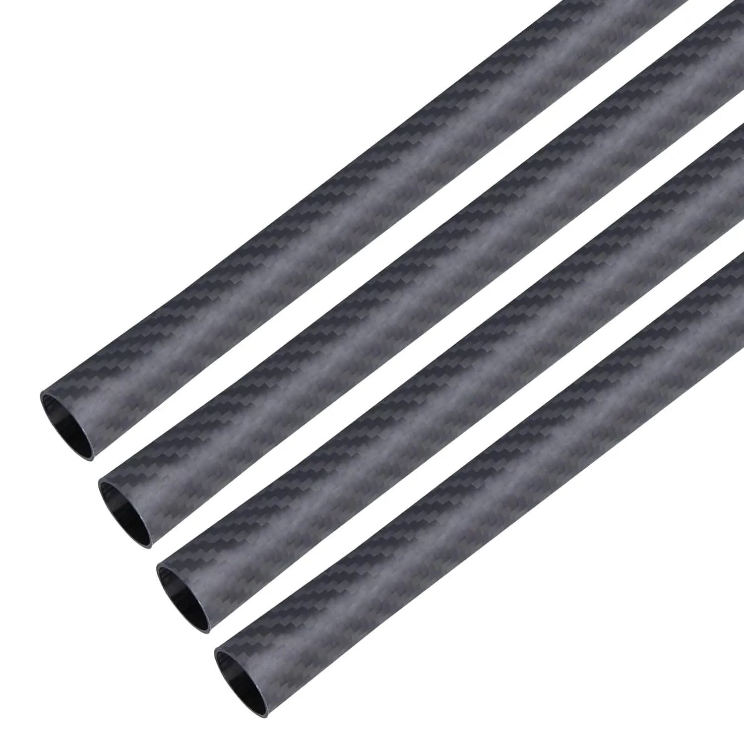 ARRIS 16mm x 14mm x 500mm Carbon Fiber Tubes, High Strength 16MM Hollow Carbon Tube with Matt Surface for RC Plane Multicopters (4PCS)