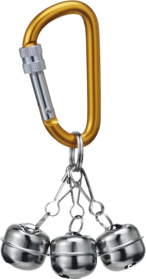 Asano Woodworking 27110 Bear Bell, Carabiner Lock Type