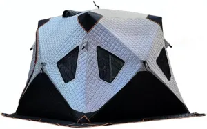 ASSYA Camping Equipment Winter Fishing Tent Ice Fishing Shelter Heat Reflective Fabric Three-Layer Quilted Insulation Effect is Good