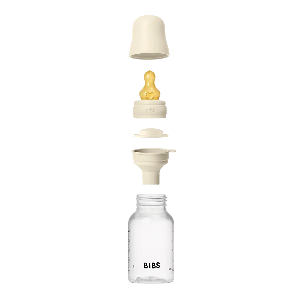Baby BPA-Free PP Bottle Set 5oz Latex - Ivory