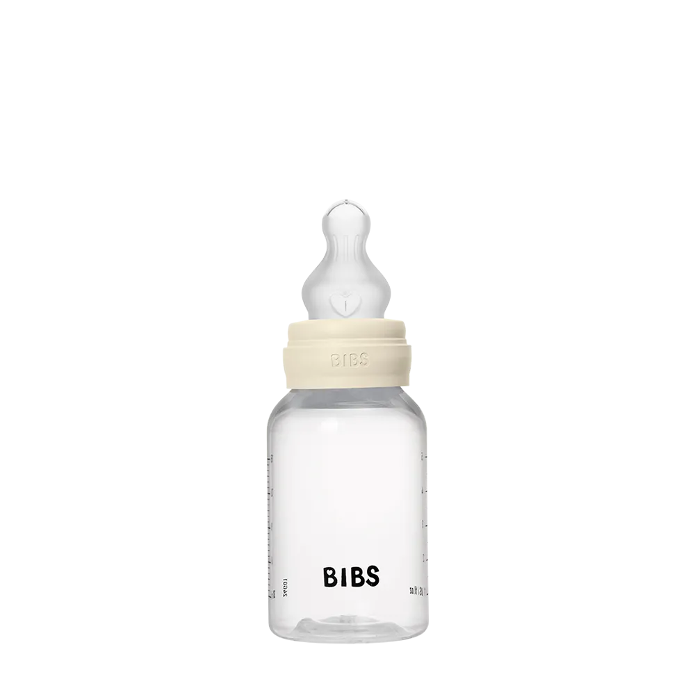 Baby BPA-Free PP Bottle Set 5oz Silicone - Ivory