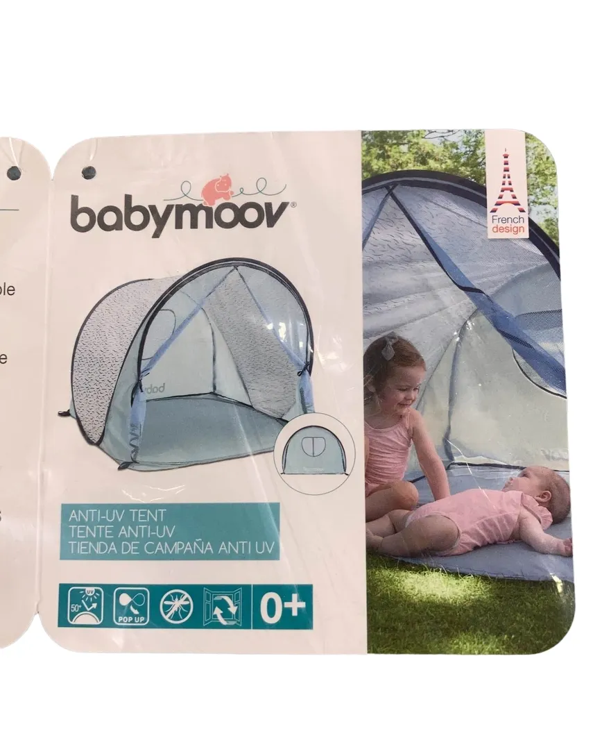 Babymoov Anti-UV Pop Up Outdoor Tent, Blue Wave