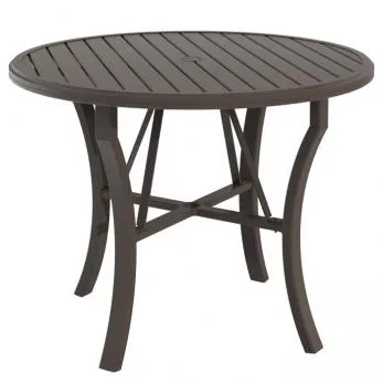 Banchetto 48" Round KD Counter Umbrella Table by Tropitone