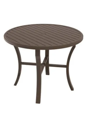 Banchetto 48" Round KD Counter Umbrella Table by Tropitone