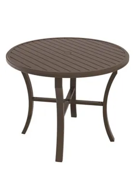 Banchetto 48" Round KD Counter Umbrella Table by Tropitone