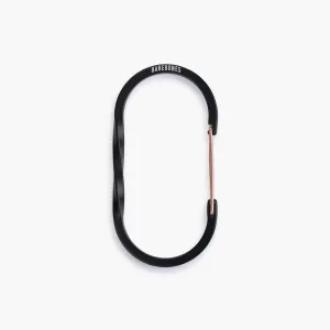 Barebones Wiregate Carabiners - 3 Sizes, Large, Black