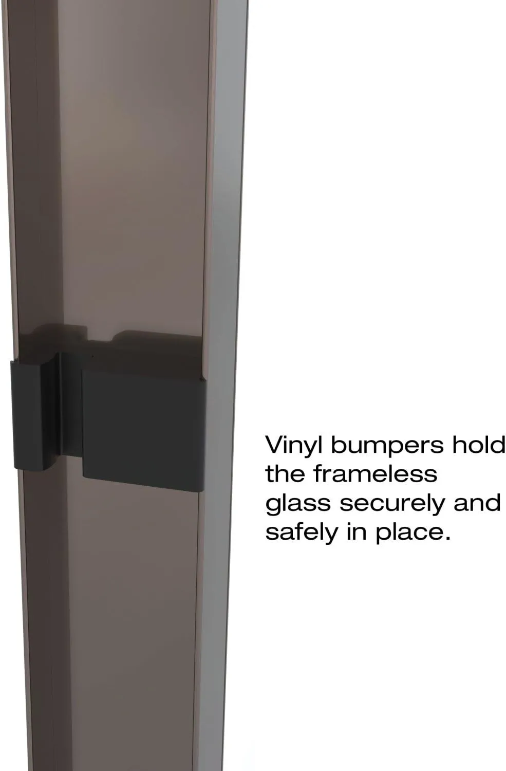 Basco CLCH05A4465CLOR Shower Door, Oil Rubbed Bronze