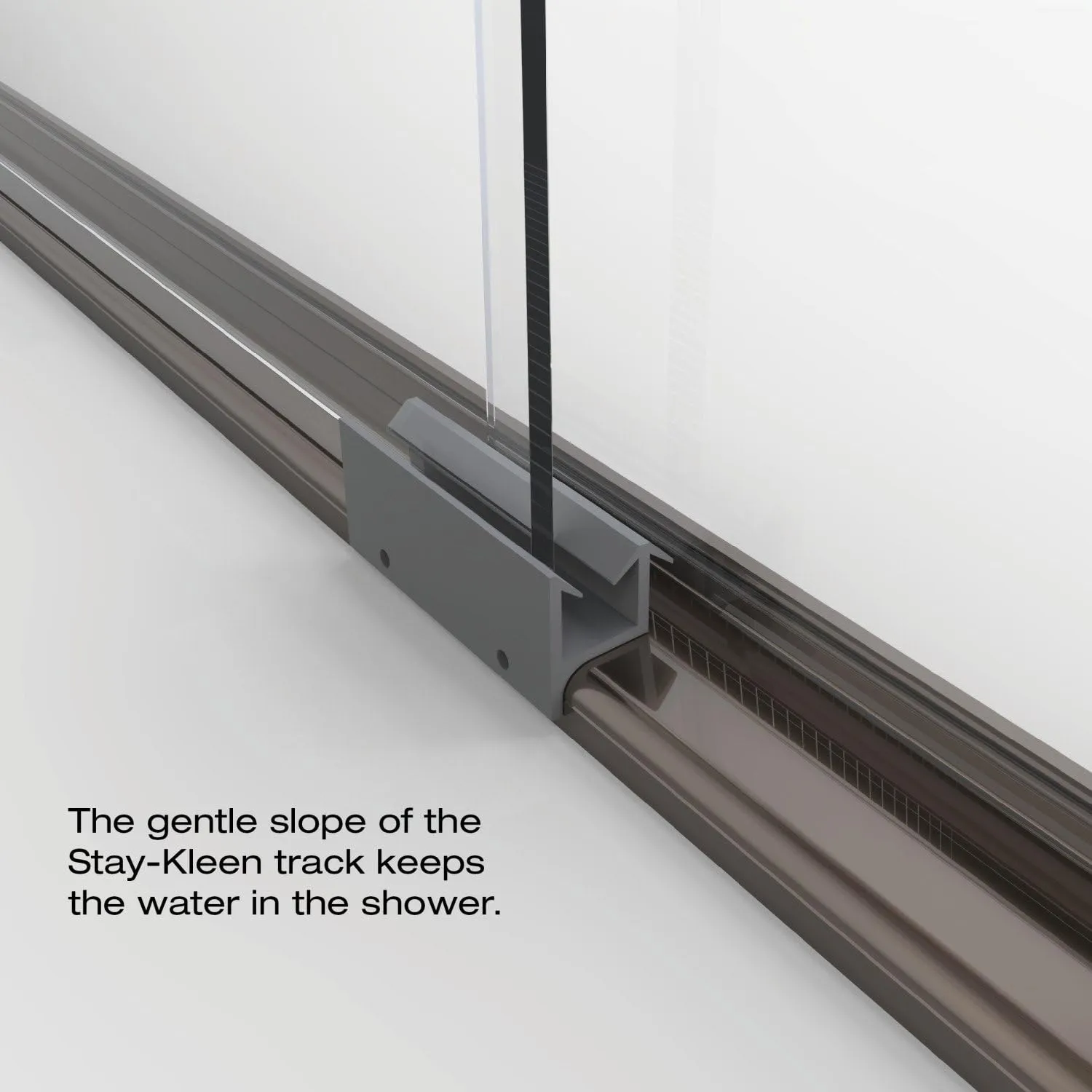 Basco CLCH05A4465CLOR Shower Door, Oil Rubbed Bronze
