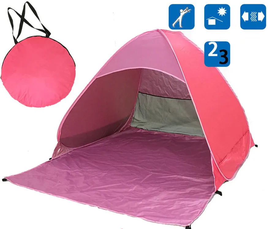 Beach Camping Tent Quick Opening without Construction