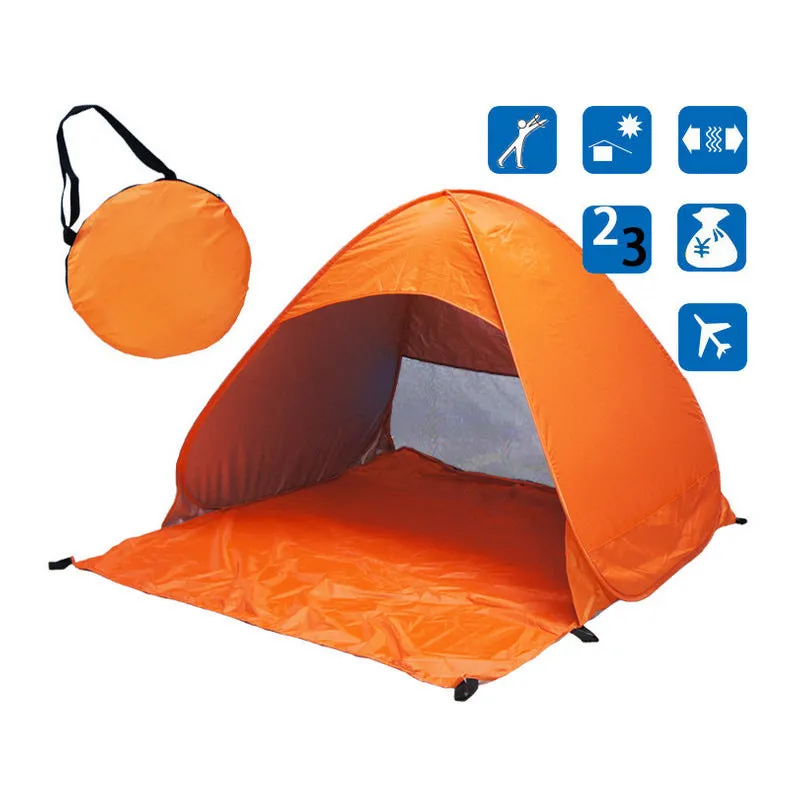 Beach Camping Tent Quick Opening without Construction
