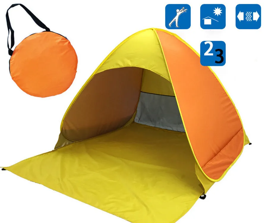 Beach Camping Tent Quick Opening without Construction
