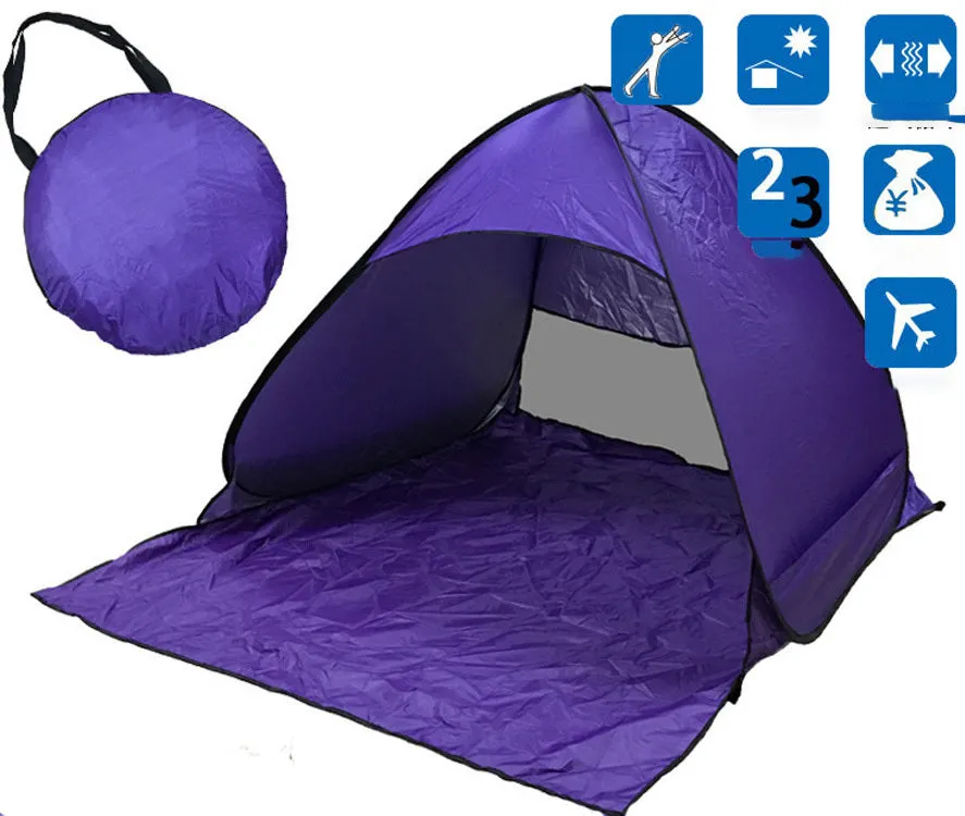 Beach Camping Tent Quick Opening without Construction