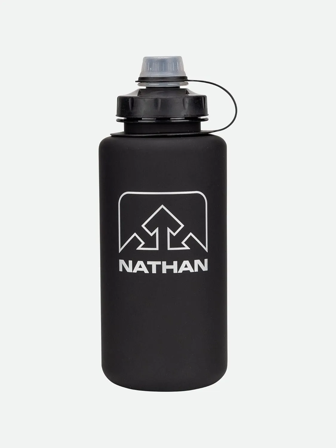 BigShot 1 Liter Hydration Bottle Black/Silver